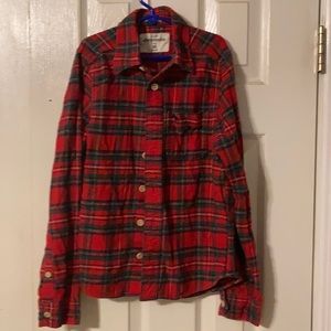 Abercrombie flannel button down